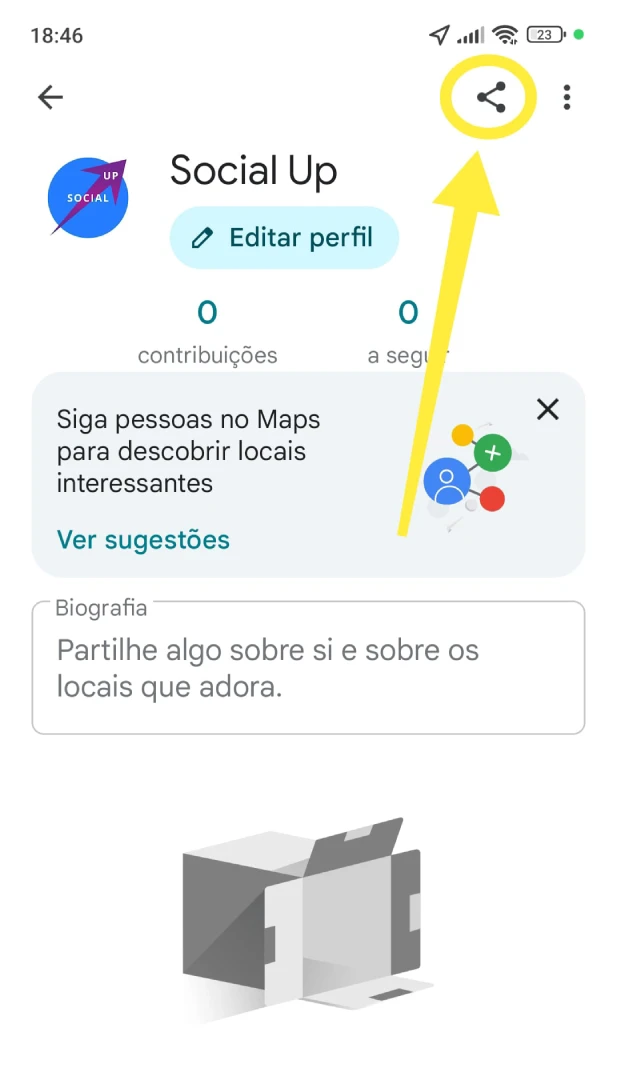 Socialup como saber link googe business 3 1