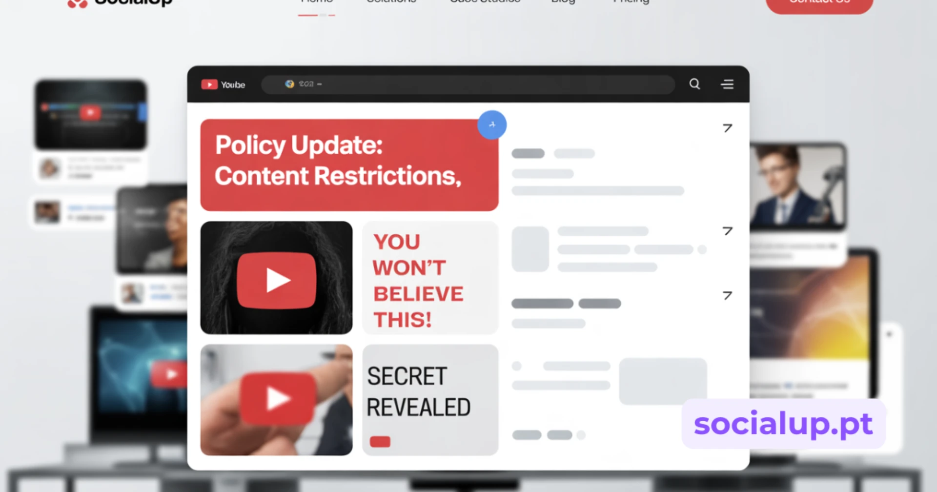 Youtube Proibicao Clickbait