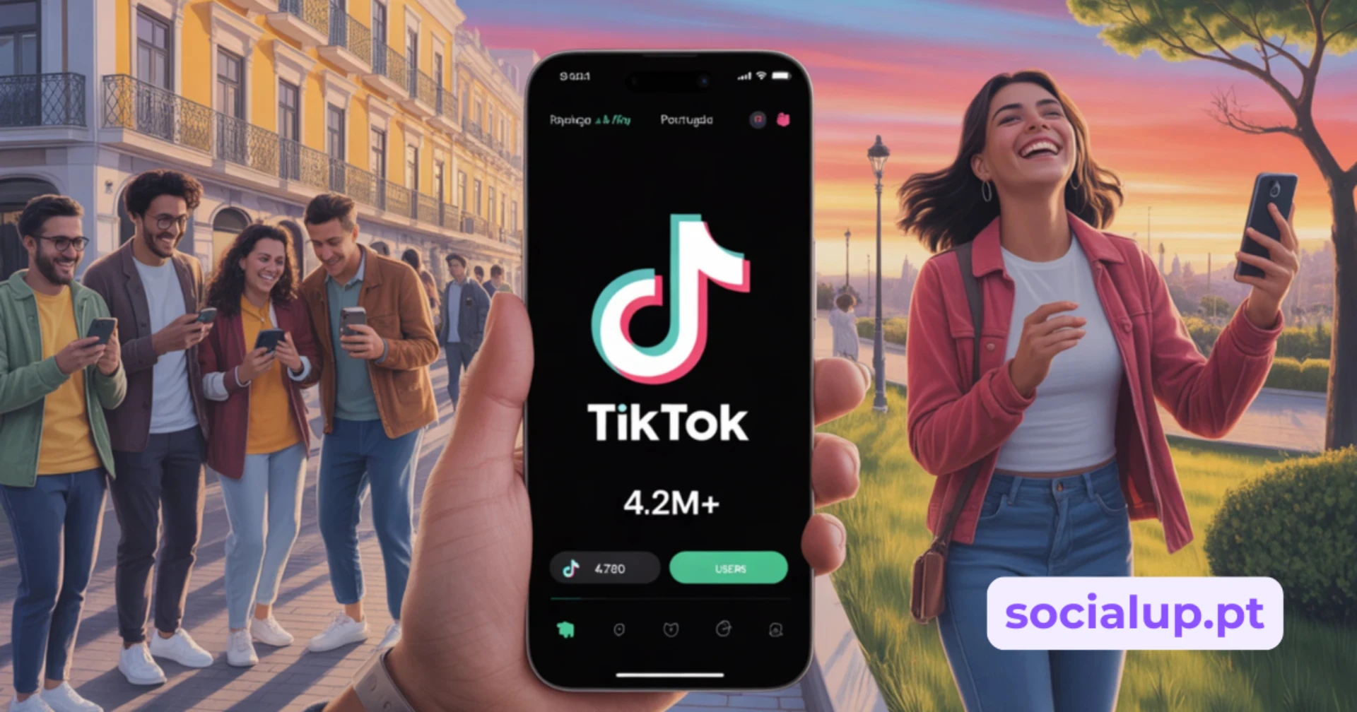 TikTok atinge 4,2 milhões de utilizadores em Portugal