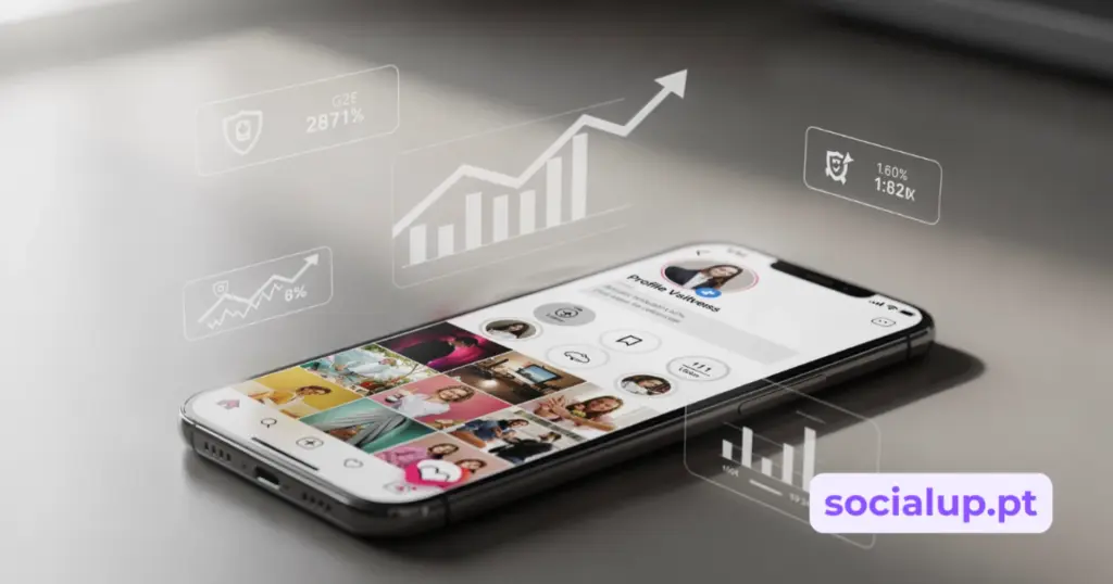 Socialup bio do instagram seguidores 1