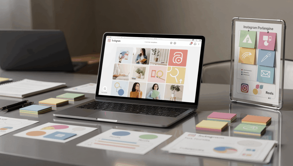 Socialup feed do instagram organizar posts
